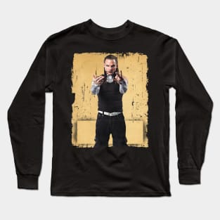 JeffHardy //Design On tshirt for to all supporters Long Sleeve T-Shirt